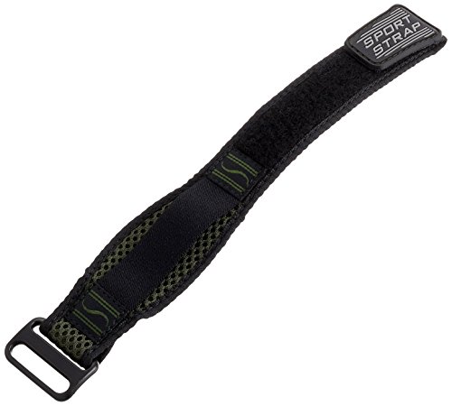 Voguestrap TX51012OL Allstrap Olive Adjustable-Length Perforated Nylon Sport Watchband