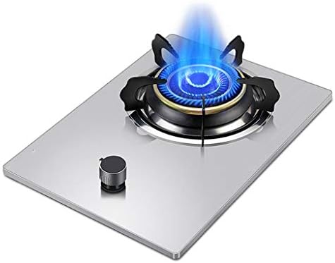 Single Burner Gas Stove for Home Kitchen, Desktop/Embedded with Flame Failure Protection and Easy Clean, Energy Class A(K,LPG)