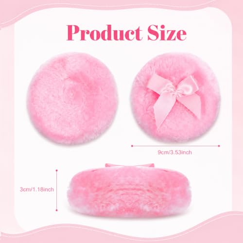 Image of MAYCREATE Large Fluffy Body Powder Puff Thickened Pads