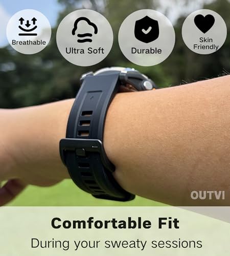 Correa de silicona 26mm para Garmin Fenix y Epix miniatura 5