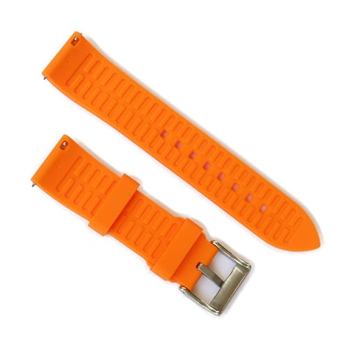 Image of WAMD Quick Release Silicone Rubber Watch Straps - Venus - 20mm, 22mm Watch Straps Compatible with Amazfit, Boat, Fossil, Noise, Realme, Redmi, Samsung, Fastrack Smart Watches