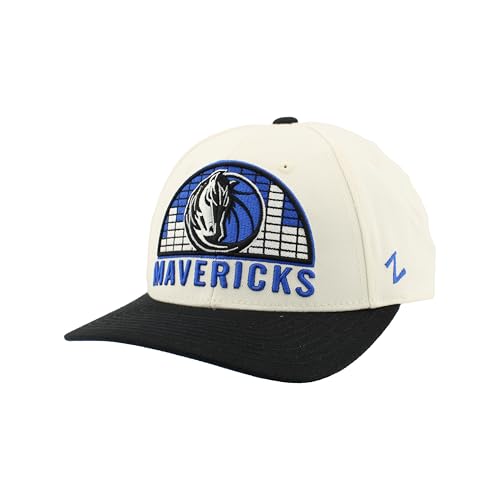 Dallas Mavericks NBA Officially Licensed Adjustable Snapback Hat Contender Ivory