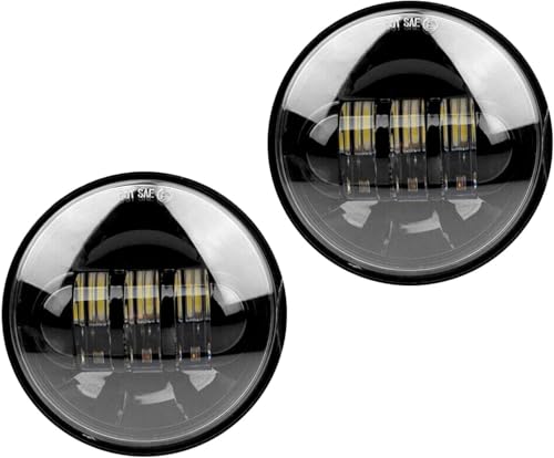 Phare de moto LED 4.5" feux de croisement et DRL pour FLHTCU FLSTC FLHX