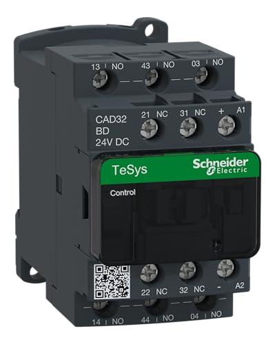 TeSys CAD32 contacteur 24V continu relais de commande Schneider CAD32BD 10A