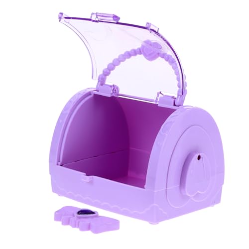 KICHOUSE Adorable Jewelry Chest Toy Treasure Chest Plastic Storage Box for Party Favors