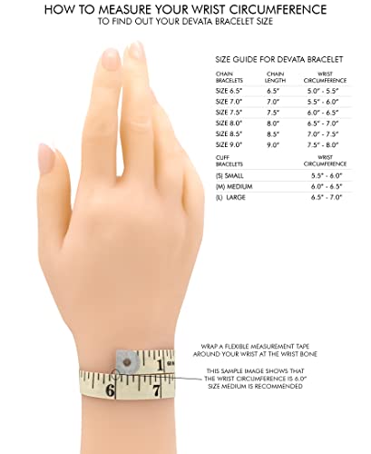 DEVATA Gold Plated Sterling Silver 925 / Sterling Silver 925 Bali with Dragon Bone Tulang Naga/Byzantine/Double Wheat Paddy Chain Bracelet3