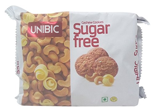 Image of Unibic Sugar Free Butter Cookies - Cashew, 150G Pack