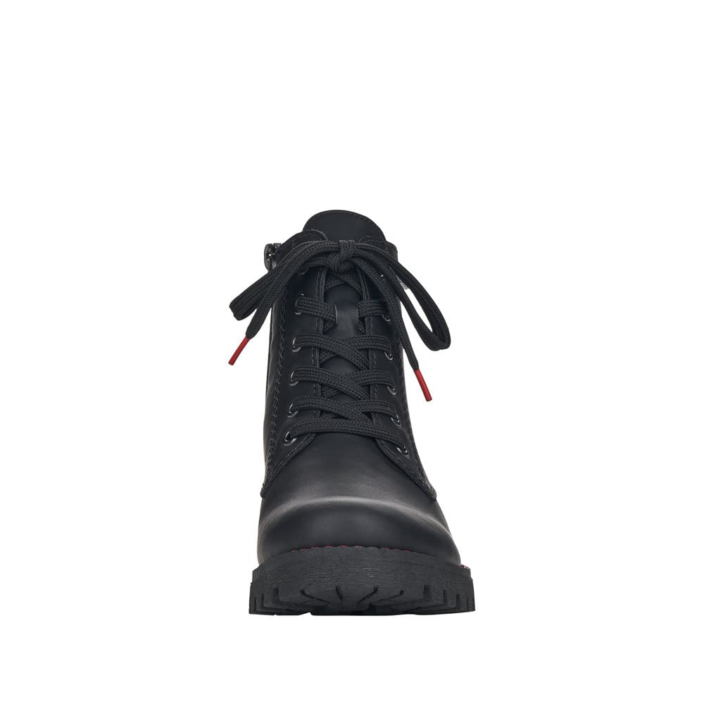 Rieker Damen Stiefel, Frauen Schnürstiefel,riekerTEX