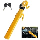 Steering Wheel Lock, Anti Theft Car Device, Steering Wheel Lock Anti-Theft Device, Adjustable Length