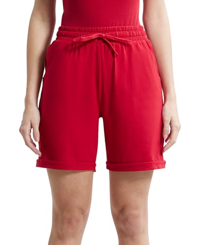 Image of Jockey AW23 Women's Super Combed Cotton Rich Regular Fit Shorts with Side Pockets