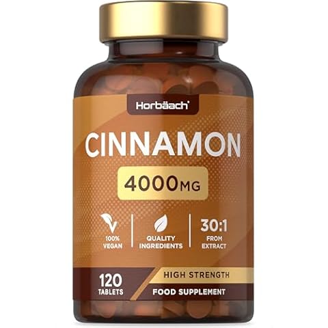 High Strength Cinnamon Extract Tablets 4000mg Cover