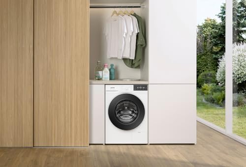 Gorenje W5G494A1P1 Waschmaschine mit Dampffunktion /9 KG /1400 U-Min/ConnectLife /15 Programme/UltraClean/AquaStop/SteamTech/Inverter PowerDrive /10% besser als Energieeffizienzklasse A/Weiß