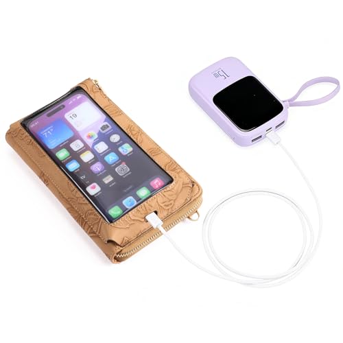 Image of GOIACII Phone Purse Crossbody Bags for Women Small Travel Wallet Touch Screen RFID Blocking
