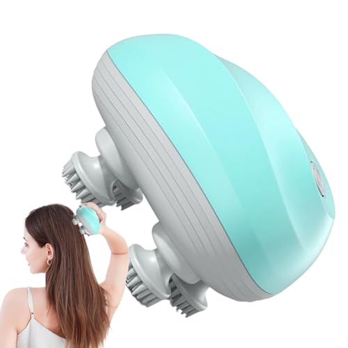 Massaggiatore Elettrico Per La Testa,Dispositivo Di Massaggio Senza Cavi | Strumento Manuale Per Uomo Donna Animale Domestico Doccia Spa Relax