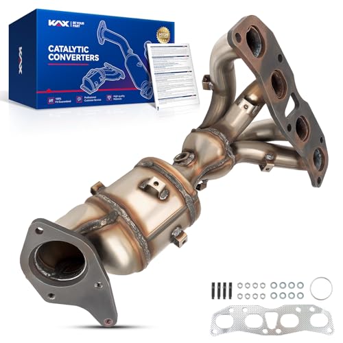 KAX Catalytic Converter Kit Direct-Fit Compatible with Nissan Altima 2.5L 2007-2013 Stainless Steel Catalyst Convertor OE 674933, 140E2JA02E, 14002JA91E, 14002JA01E,140E2JA03E (EPA Compliant) by KAX - Used condition - US$29.20