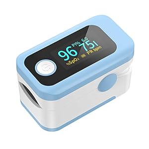 Wawech 4 in 1 Saturimetro Professionale Pulsossimetro da dito con Display OLED multidirezionale Ossimetro per Saturazione di Ossigeno(SpO2) Frequenza Del Polso(PR) Indice di Perfusione(PI)