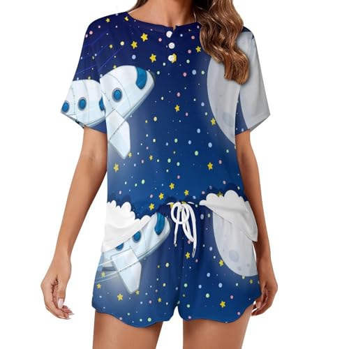Pyjama ensemble femme manches courtes pour ne plus avoir chaud la nuit