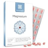 Healthspan Magnesium 375mg | Everyday Support for Muscles & Nervous System | Added B Vitamins Complex | Added Benefits for Your Bones, Teeth & Energy Levels | Vegan (90 Tablets)