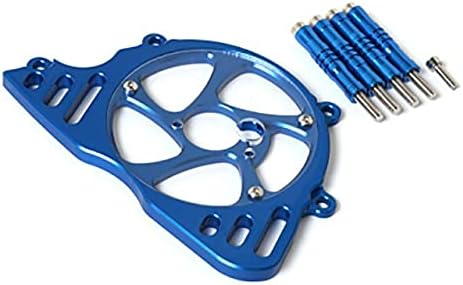 Accessories ACZ Motorcycle CNC Aluminum Front Engine Sprocket Protection Chain Guard Cover Protector for Kawasaki Z1000 Z 1000 2010-2016 - (Color: Blue)