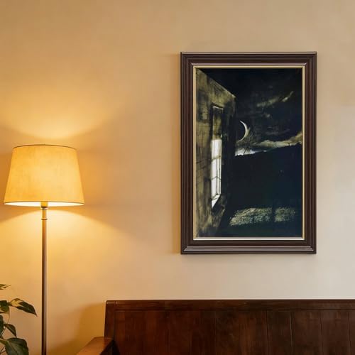 Impression sur toile de qualité musée du paysage de lune d'Andrew Wyeth - 4