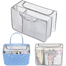 OUTXE Beach Bag Organizer Compatible with Bogg Bag X Large, Lightweight Mesh & Waterproof EVA Insert Divider Pouch for Original XL Bogg Bags Accessories, Beach Tote Bag Insert for Organizing