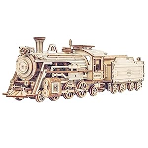 ROKR Locomotive Wooden Model kit Fo...