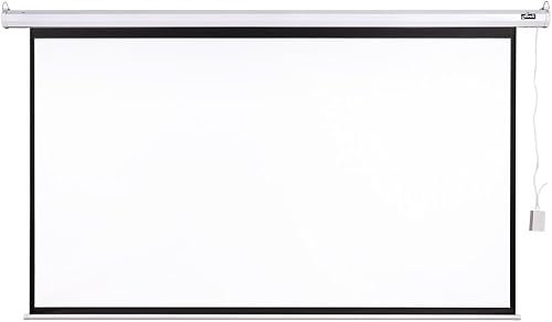 AVELI Beamerleinwand elektrisch 221x125 cm, 16:9, 100 Zoll