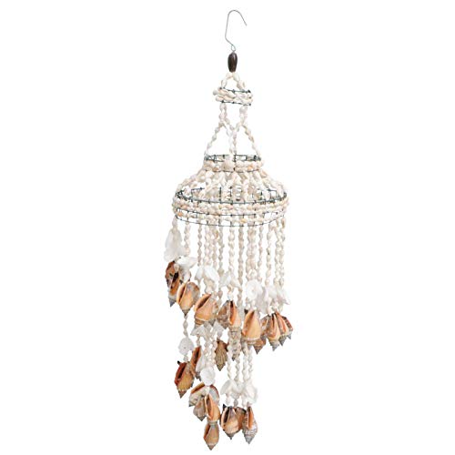 Besportble Shell Wind Chimes Nautical Decoration Outdoor Patio Yard Hanging Ornament Home Decor Beach Decoration #TOP30