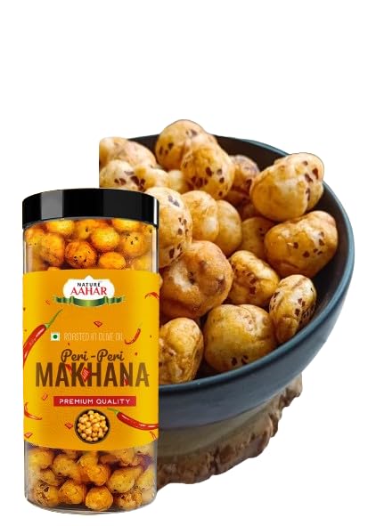 NATUREAAHAR Peri Peri Flavoured Roasted Makhana|Tasty Crunchy&Healthy Snacks|Spicy Phool Makhana(80 G) (B0CSFSSP2V) Amazon Price History, Amazon Price Tracker