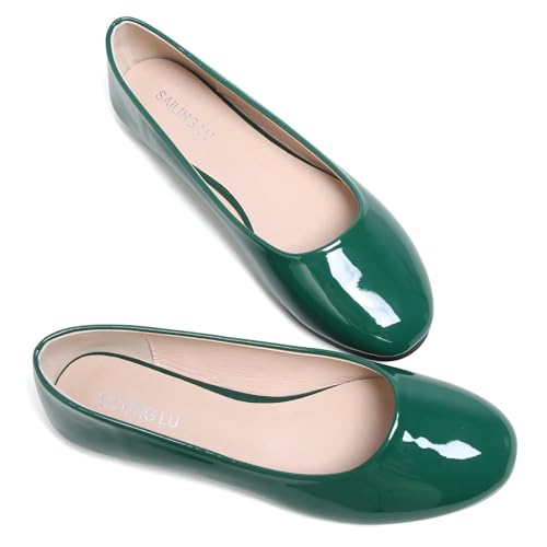 Image of SAILING LU Casual Shoes for Women Dressy Ballet Flats | Comfort Fit, Work Shoes,Casual for Women, Slip-Ons Loafers