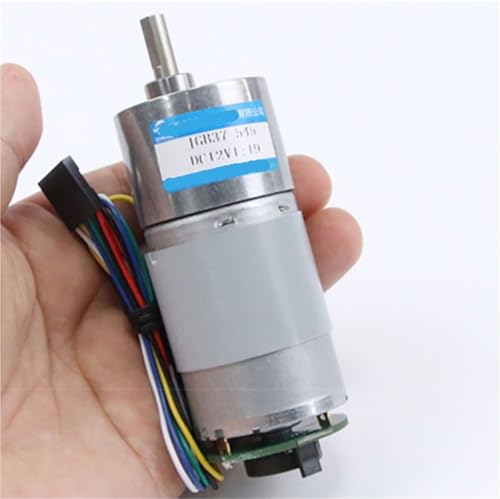 Moteur à engrenages JGB37-545B 24V pour motorisation de volets et projets DIY - 4