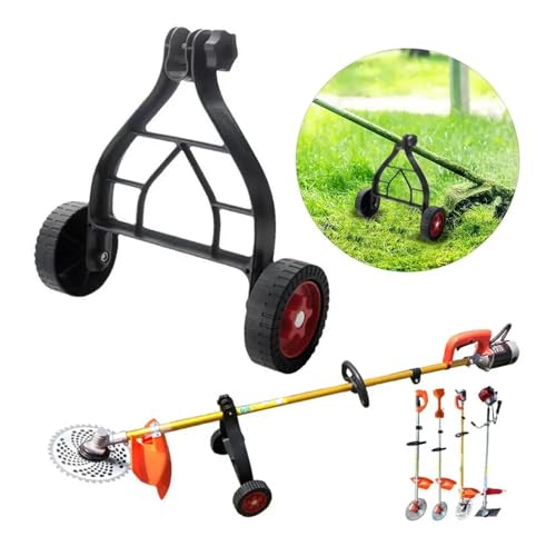 Roues de tondeuse à gazon réglables et support ergonomique universel - 5
