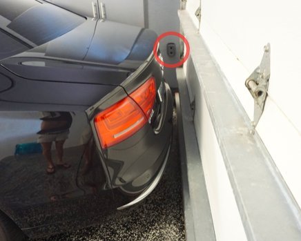 Park-Daddy PDY-50-AA Single-Vehicle Precision Garage Parking Aid System, Maximize The Space in Front of Your Vehicle. No Hard Wiring! No Harmful Lasers!