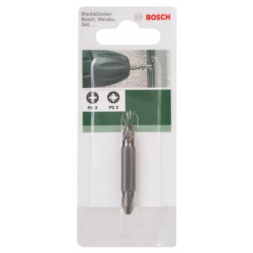 Bosch 2609255955 DIY Doppelklinge Ph2-Pz2 45 mm, Standard (1)