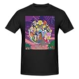 BoJack Sitcom Horseman Animated Men's T Shirt Cotton Graphic Short Sleeve Crew Neck Tee Shirts Casual Tops Black Large