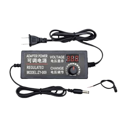 Adaptateur secteur 24-36V 2A réglable transformateur universel alimentation afficheur