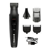 Remington 10-in-1 All-in-One Trimmer, Multi-Grooming Kit for Face, Beard & Hair with 5 Attachments, Nose & Ear Trimmer, Self-Sharpening Blades, USB Rechargeable – PG2100