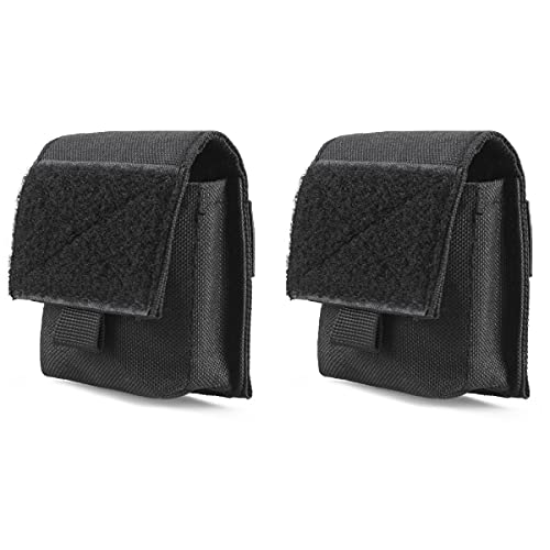 Azarxis Tactical Cigarette Pouches, Multi-Purpose Small Battery Case Compact Utility EDC Card Slot...