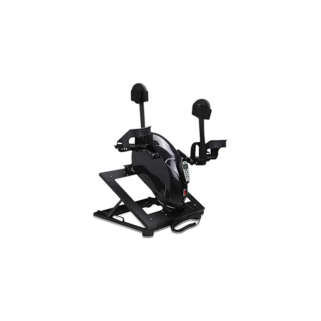 Elektrisch pedaal Mini-revalidatiemachine Revalidatietrainer, actief en passief revalidatieapparaat voor bovenste en onderste ledematen LED-bedieningsscherm In vier snelheden verstelbare fitnessmachi