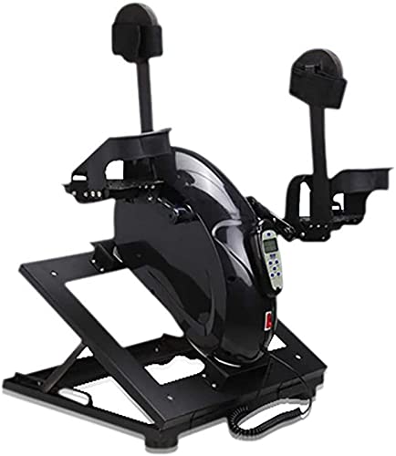 Image of Portable Pedal Exercise Electric Pedal Rehabilitation Trainer, Active and Passive Upper and Lower Limb Rehabilitation Device Led Control Screen Express Four-Speed Adjustableelderly
