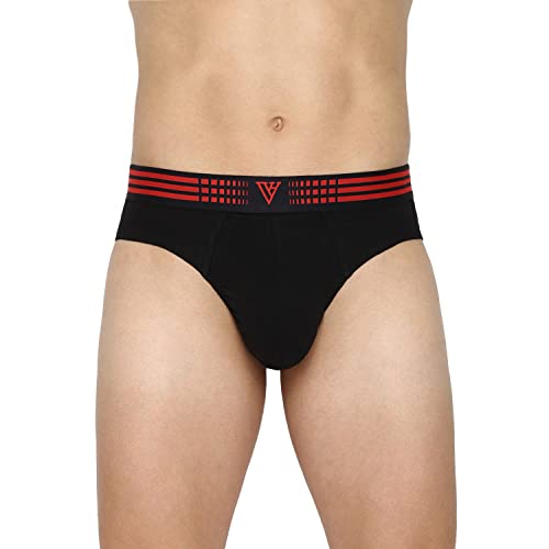 Image of Van Heusen Men Anti Bacterial Briefs - 100% Combed Cotton - Pack of 2 - Colour Fresh, Moisture Wicking