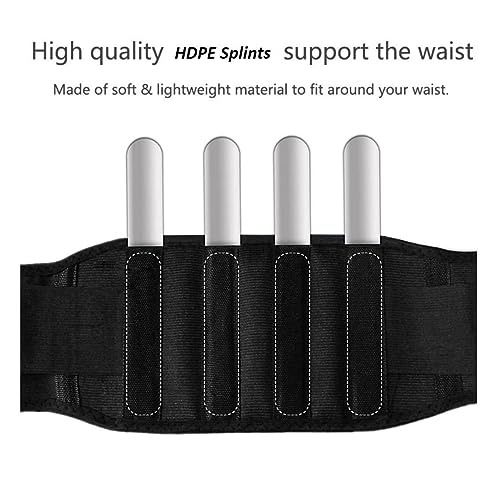 Image of Orthowala LS Support Belt (MEDIUM) Back Support Pain Reliever Enhance Back Posture - Size 31-35 Inches- Beige color for Men /Women