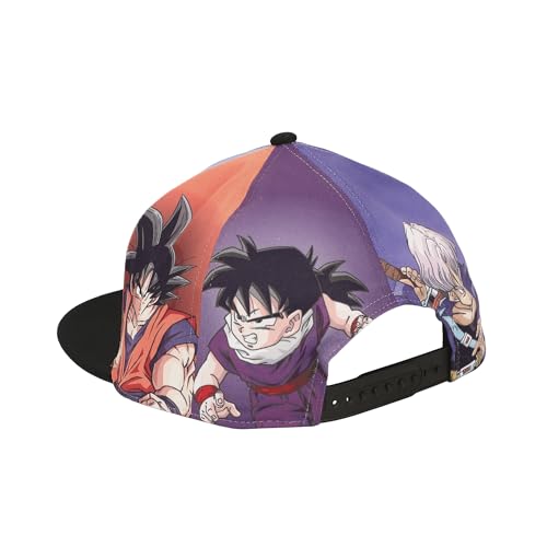 Image of Bioworld Dragon Ball Z Sublimated Panels Poly B15 Snapback
