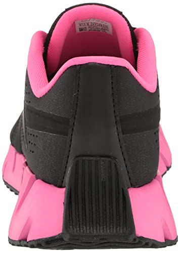Reebok Girls Zig Dynamica 2.0 Running Shoe, Black/Atomic Pink, 5 Big Kid #TOP2