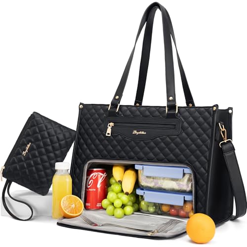 Bagstellar Quilted Laptop Tote