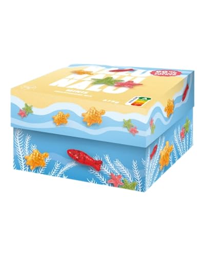 NALU Fruchtgummis Minis (45 Beutel) | bis 90% weniger Zucker als herkömmliche Fruchtgummi | Low Carb Gummibärchen ohne Zucker Zusatz | frei von künstlichen Aromen | kalorienarme Low Calorie