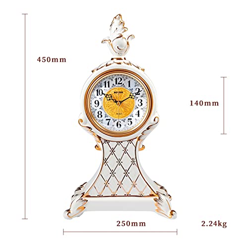 Reloj de escritorio sala de estar sin tic tac contra el estres acustico 4
