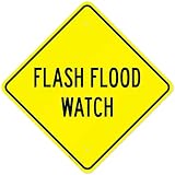 Flash Flood Watch Sign,