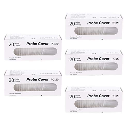 100X Ear Thermometer Probe Covers, Refill Cap, Lens Filters for Digital Thermometers