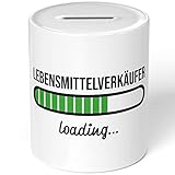 JUNIWORDS Spardose Sparbüchse, Lebensmittelverkäufer Loading (6205614)